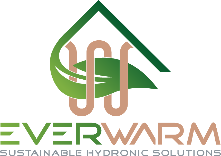 Everwarm Sustainable hydronic heating geothermal heat pumps installers Sydney Northern Beaches NSW ACT logo